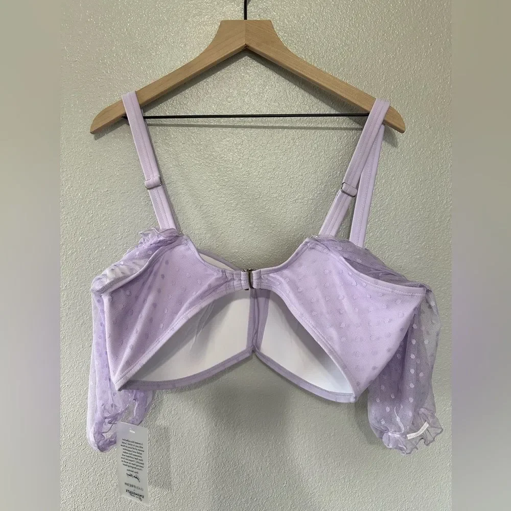 N/A bandeau neckline